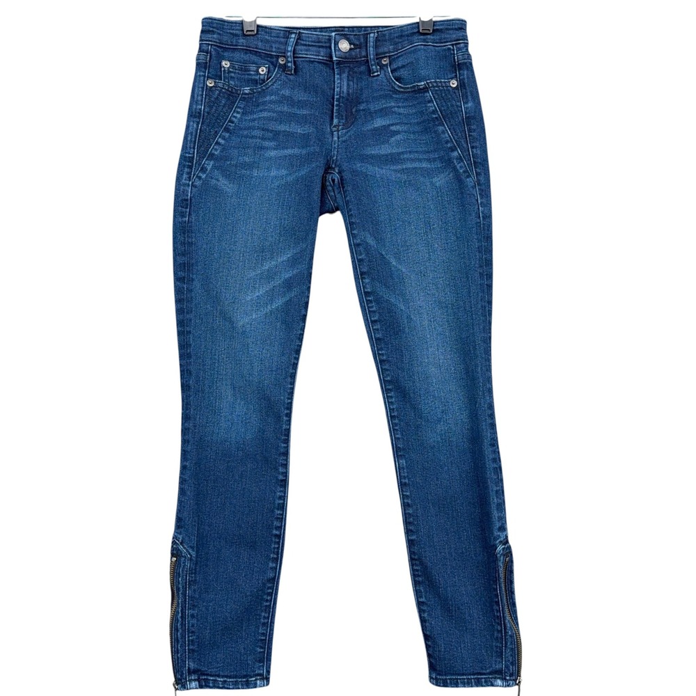 Gap Always Skinny Jeans Womens 25‎ Cotton Polyester Spandex Blue